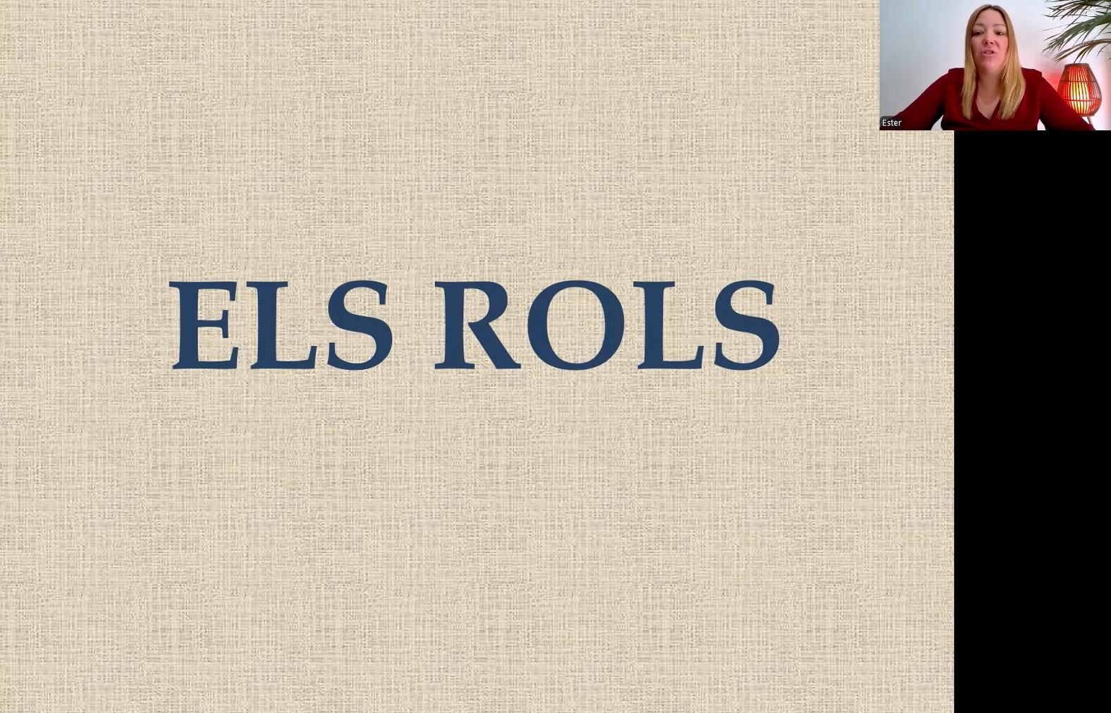 Els rols relacionals